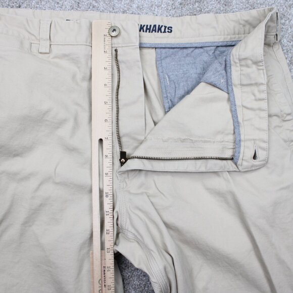 Duluth Trading Pants Men 40x30 Beige Duluthflex Ballroom Cotton Stretch Straight - Picture 8 of 12